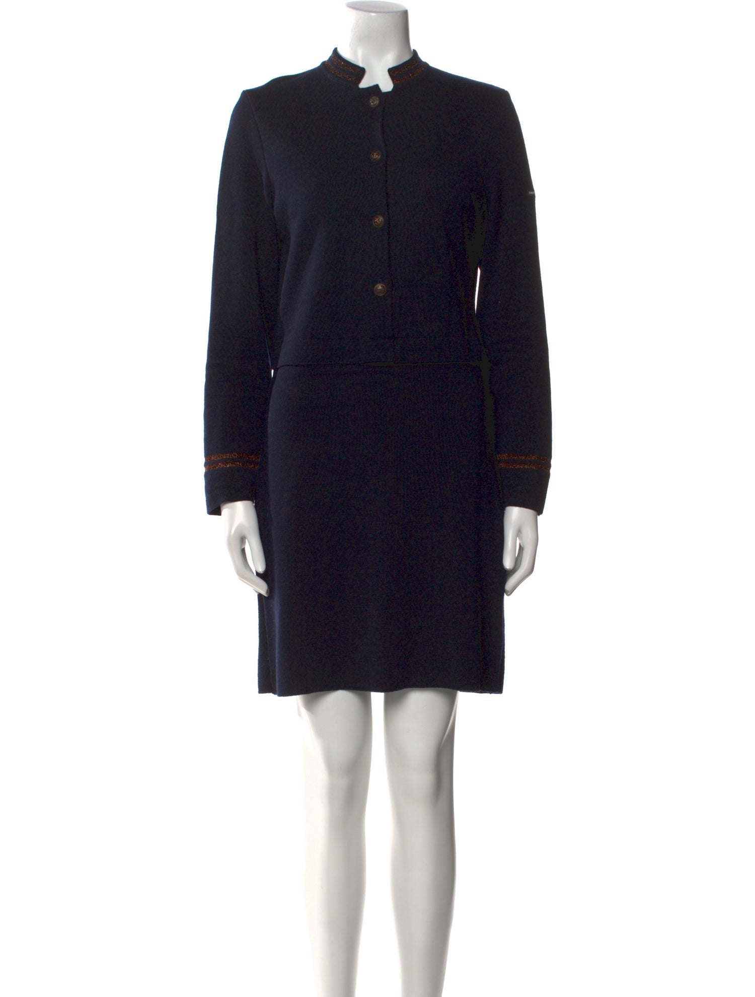 Saint James Wool Mini Dress