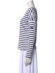 Saint James Striped Bateau Neckline Top
