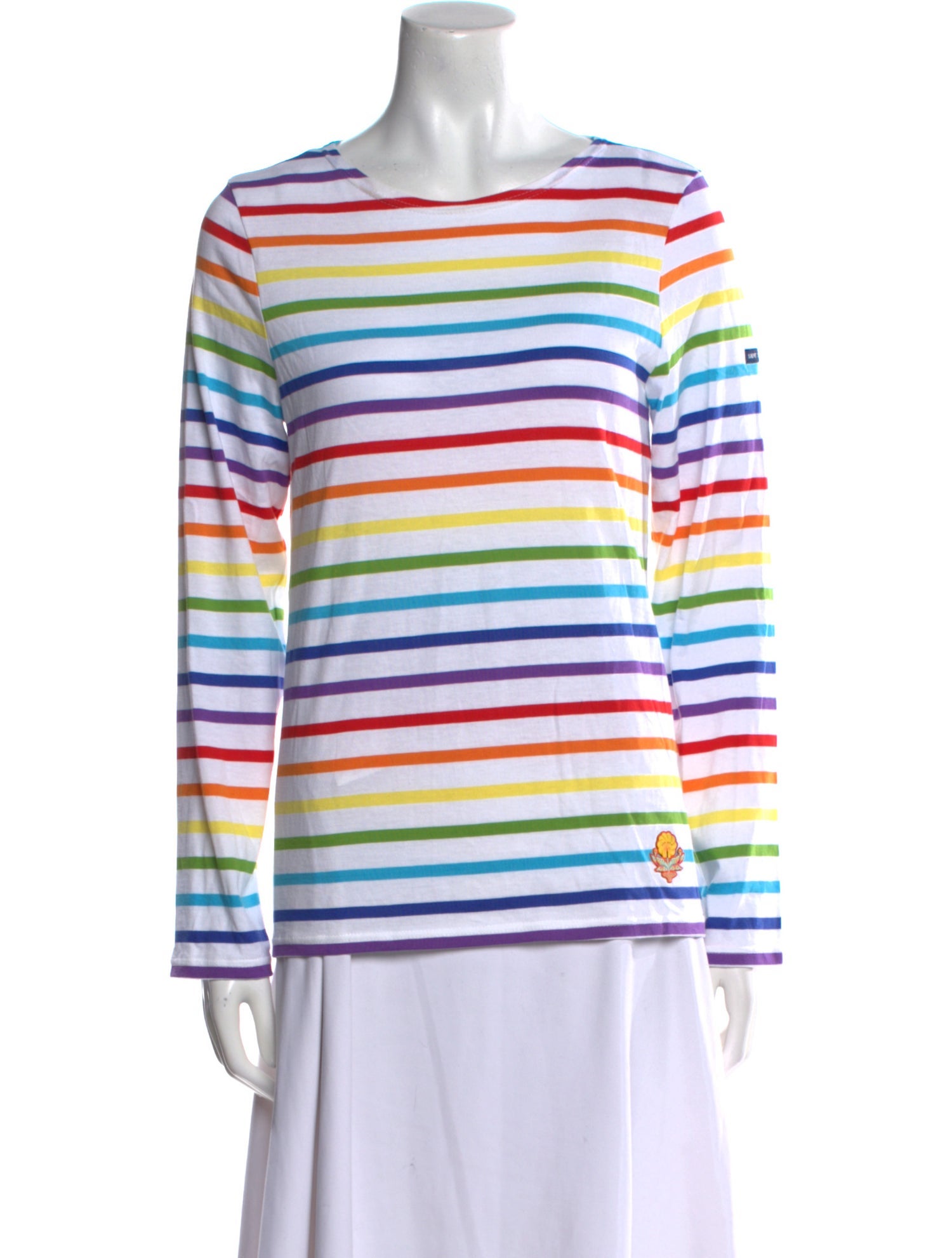 Saint James Striped Bateau Neckline Tunic