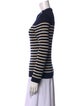Saint James Virgin Wool Striped Sweater