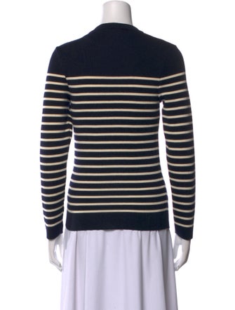 Saint James Virgin Wool Striped Sweater
