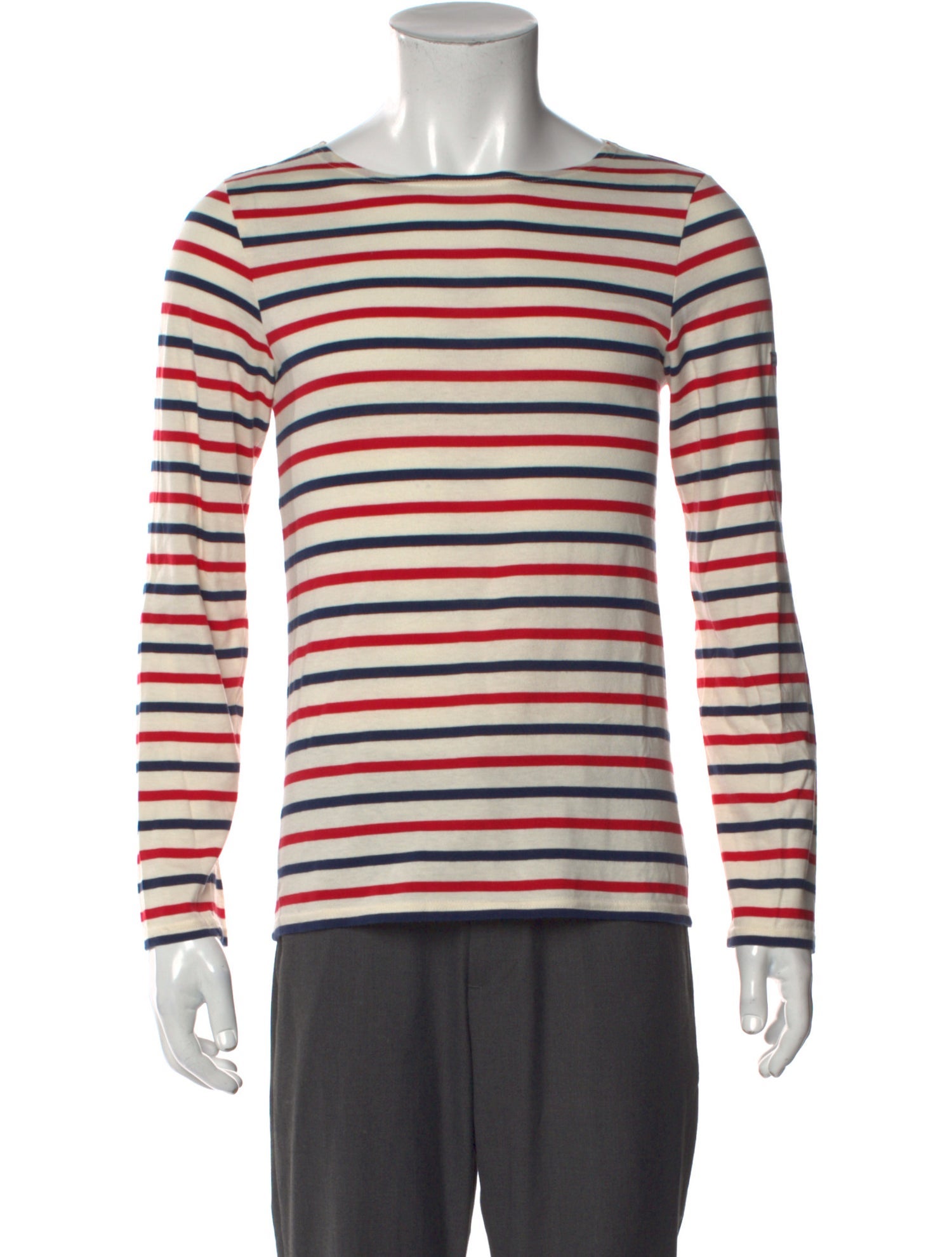 Saint James Striped Crew Neck T-Shirt