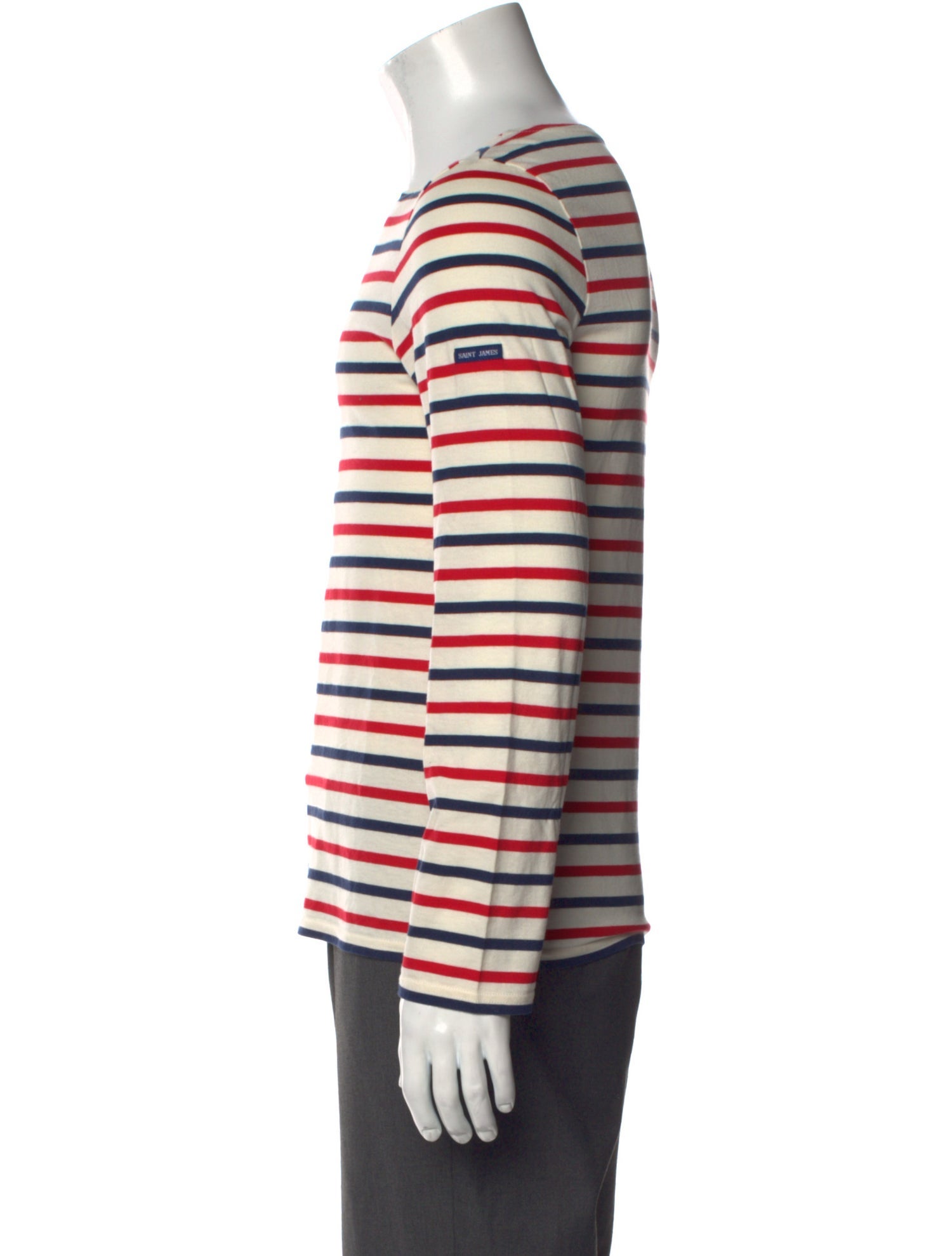 Saint James Striped Crew Neck T-Shirt