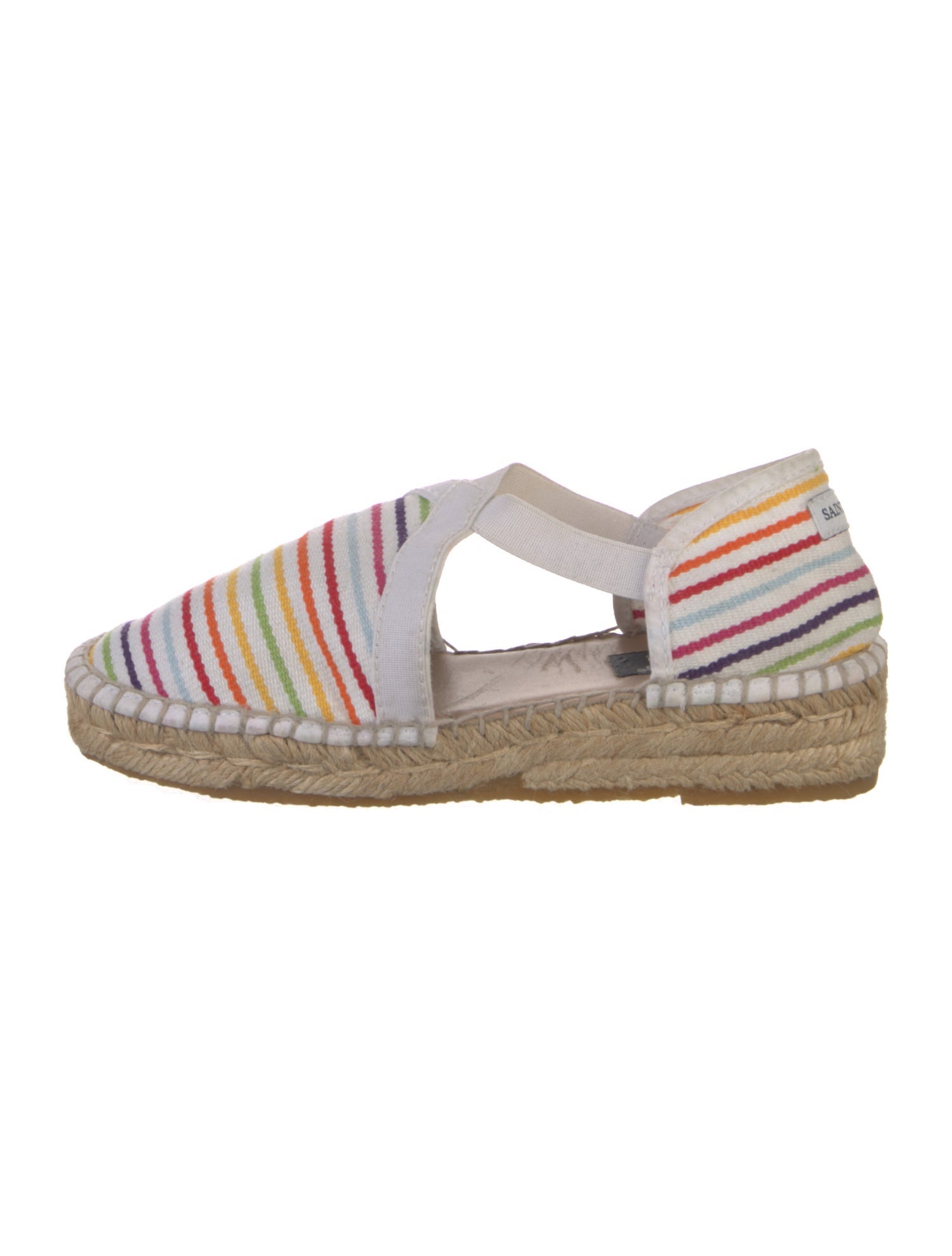 Saint James Canvas Striped Espadrilles