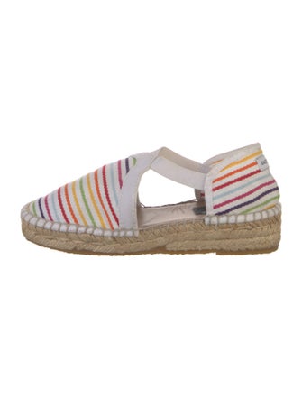 Saint James Canvas Striped Espadrilles