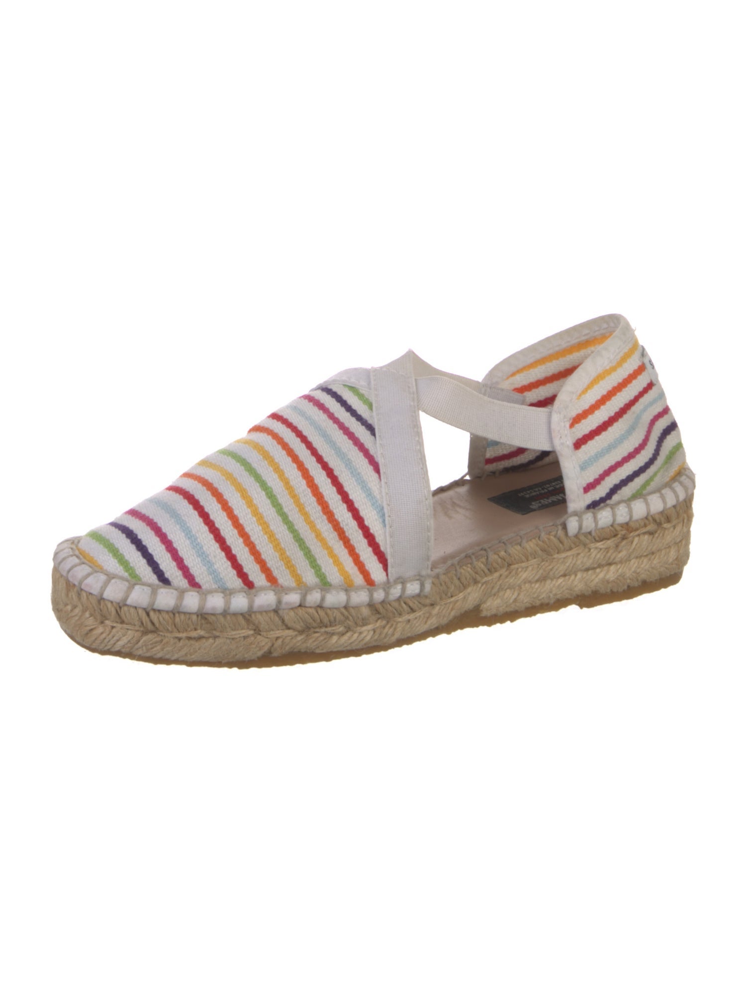 Saint James Canvas Striped Espadrilles