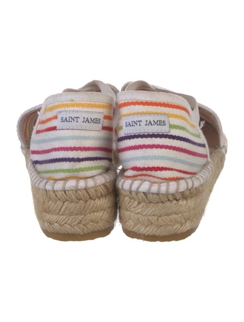 Saint James Canvas Striped Espadrilles