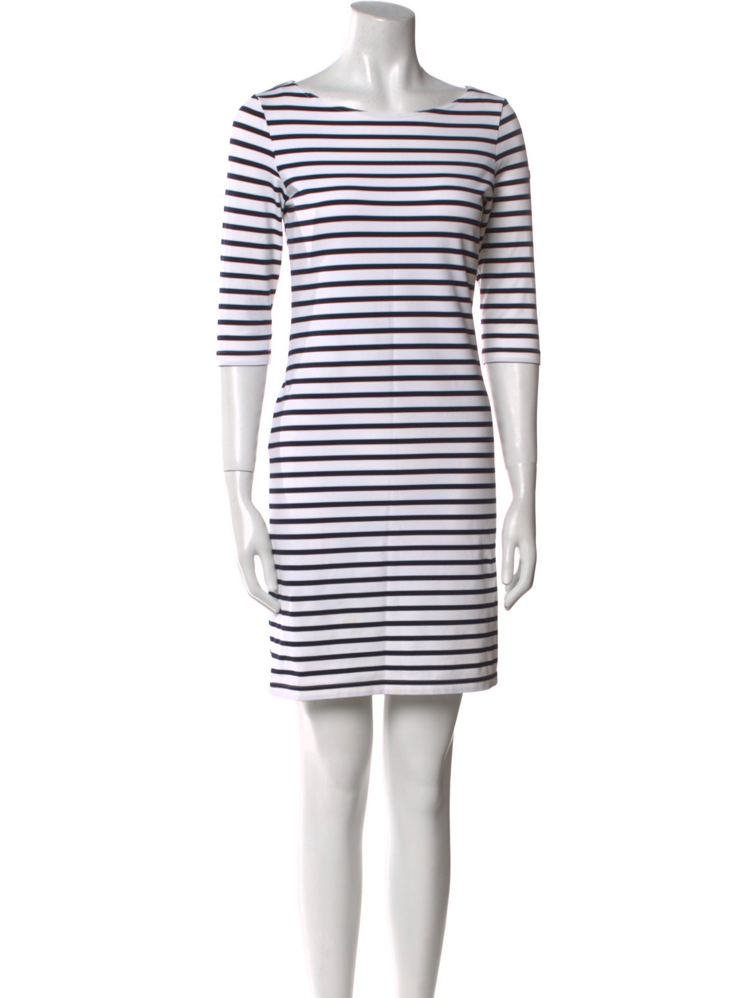 Saint James Striped Mini Dress