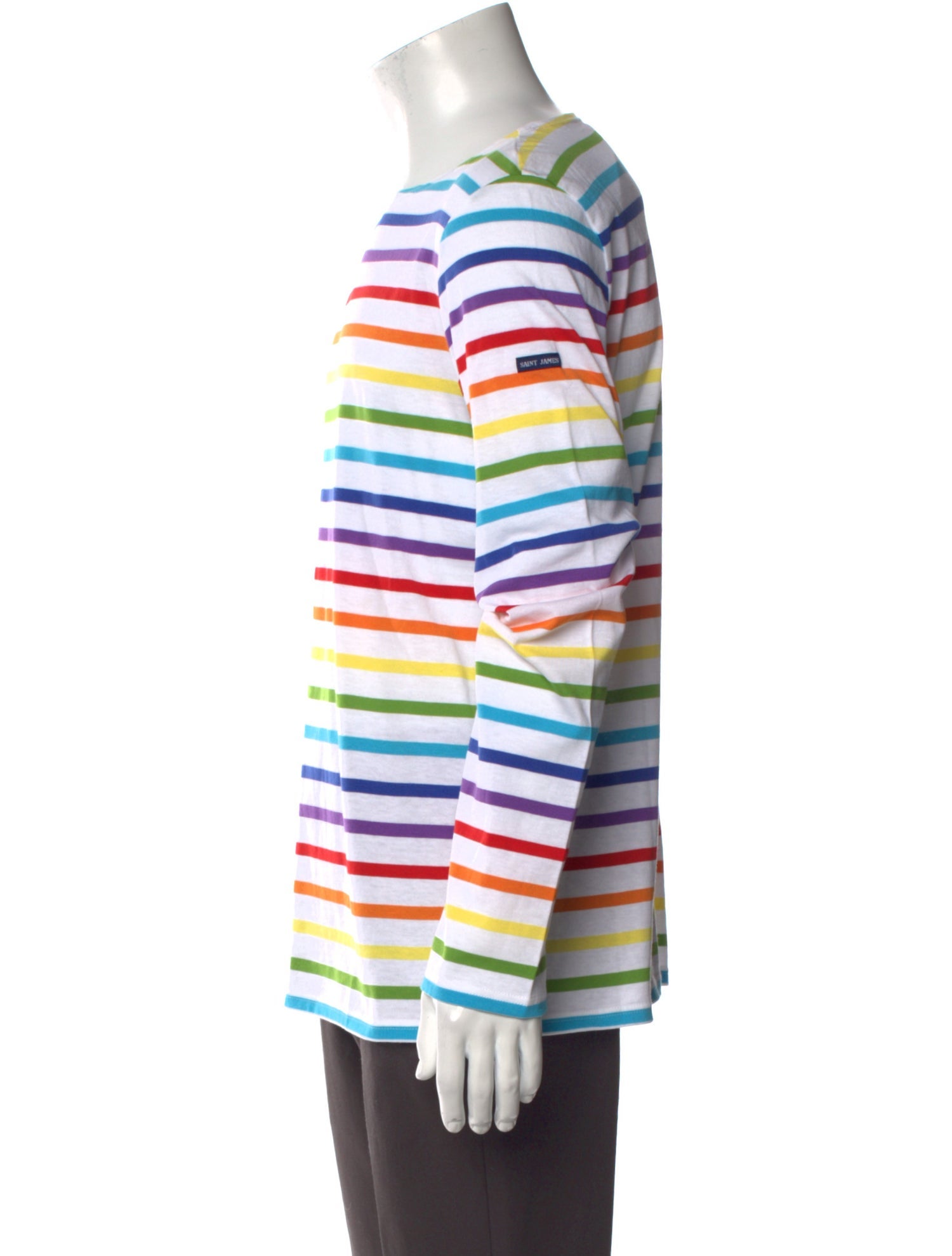 Saint James Striped Long Sleeve Shirt