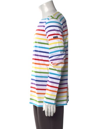 Saint James Striped Long Sleeve Shirt