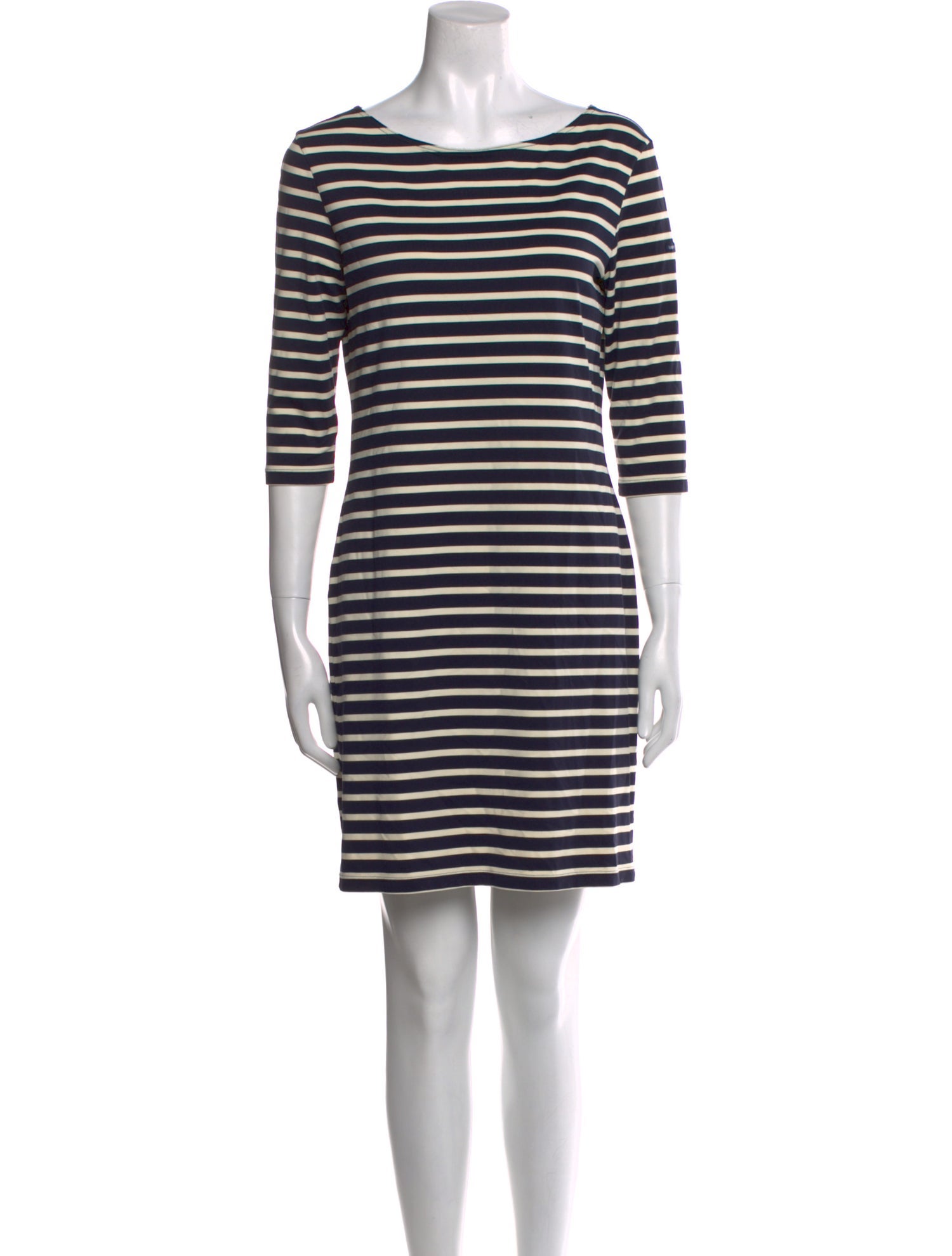 Saint James Striped Mini Dress