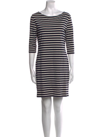 Saint James Striped Mini Dress