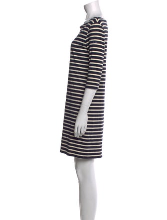 Saint James Striped Mini Dress