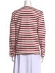Saint James Striped Crew Neck Sweater