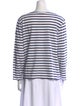 Saint James Striped Scoop Neck Top