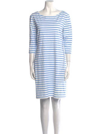 Saint James Striped Mini Dress