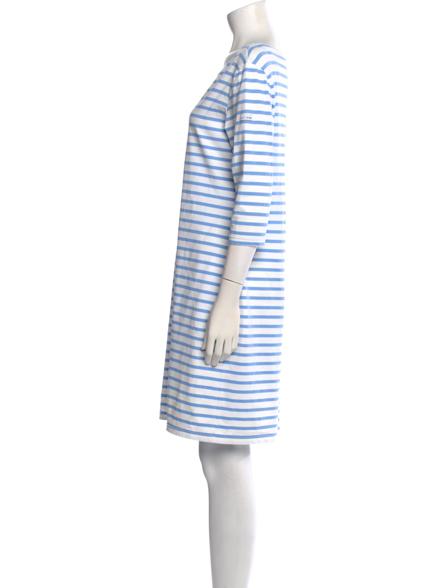 Saint James Striped Mini Dress
