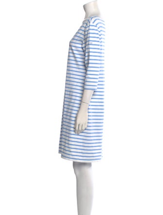 Saint James Striped Mini Dress