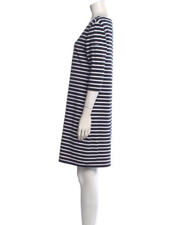 Saint James Striped Mini Dress