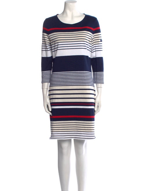 Saint James Striped Mini Dress