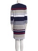 Saint James Striped Mini Dress