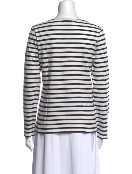 Saint James Striped Crew Neck Top