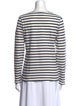 Saint James Striped Crew Neck Top