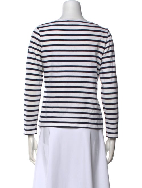 Saint James Striped Crew Neck Top