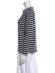 Saint James Striped Crew Neck Top