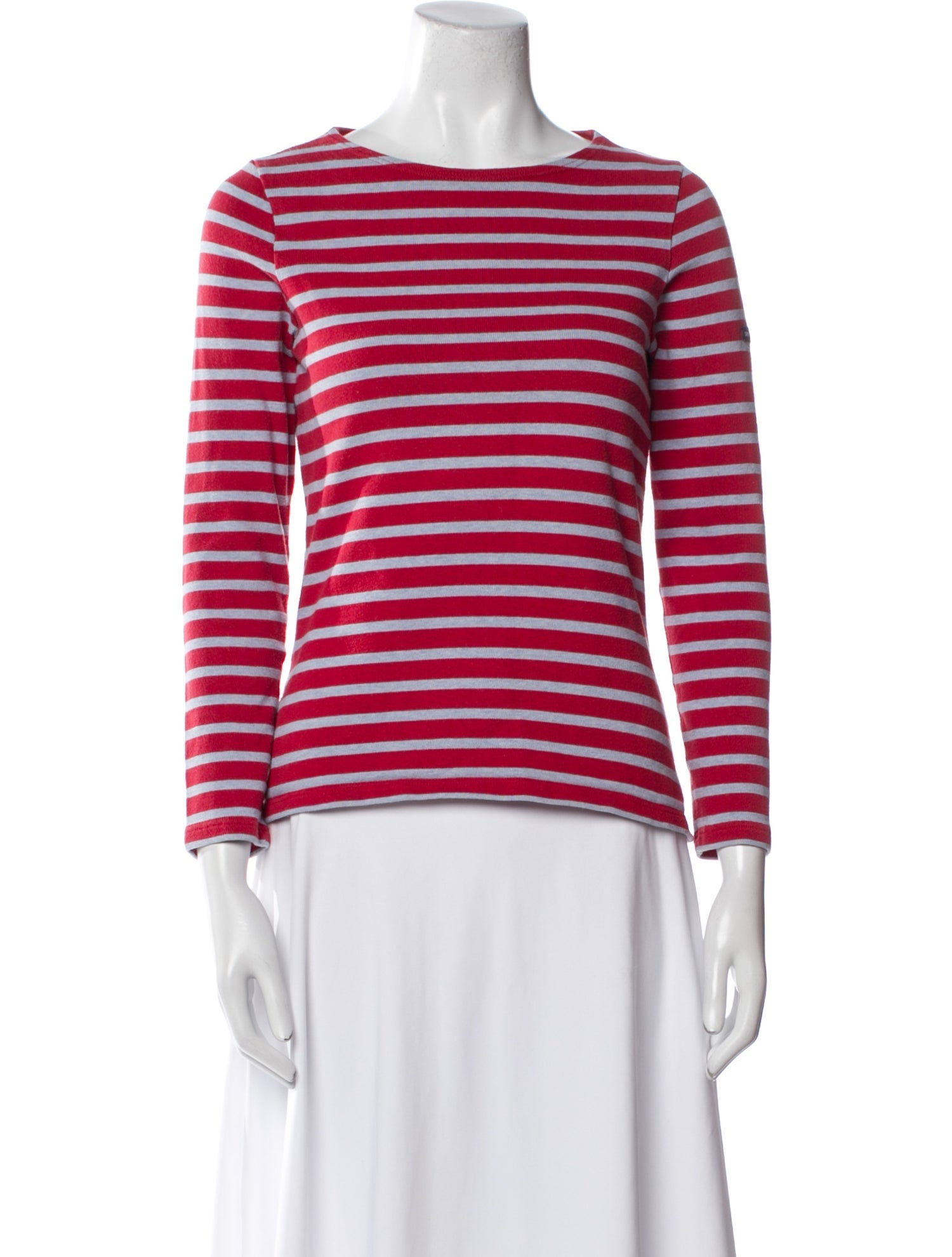 Saint James Striped Crew Neck T-Shirt
