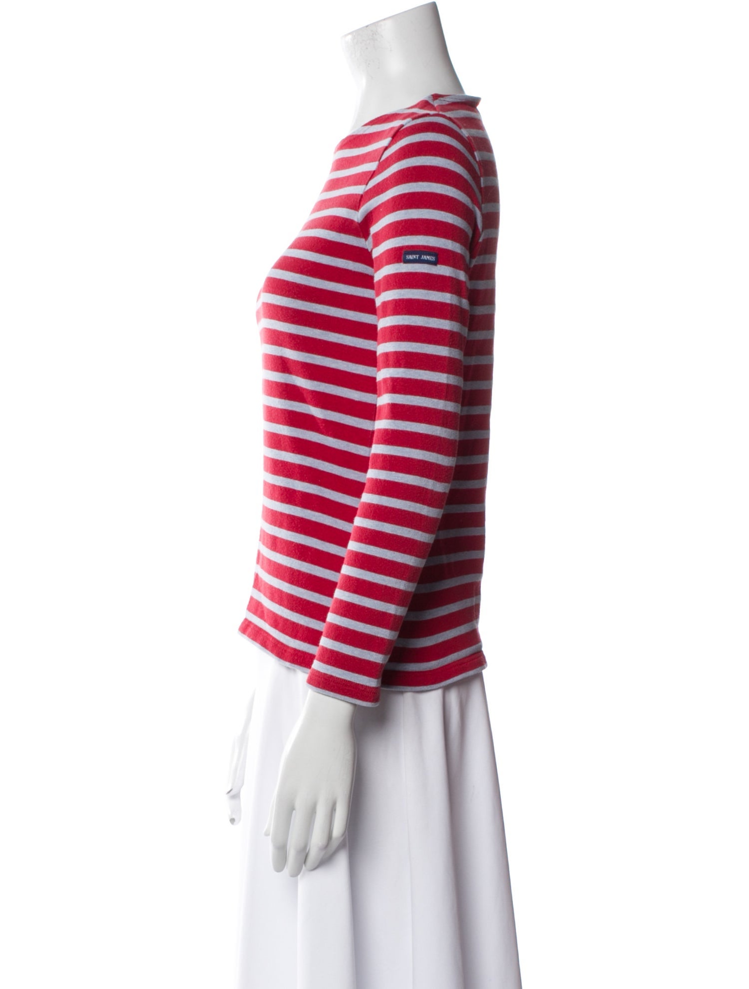 Saint James Striped Crew Neck T-Shirt