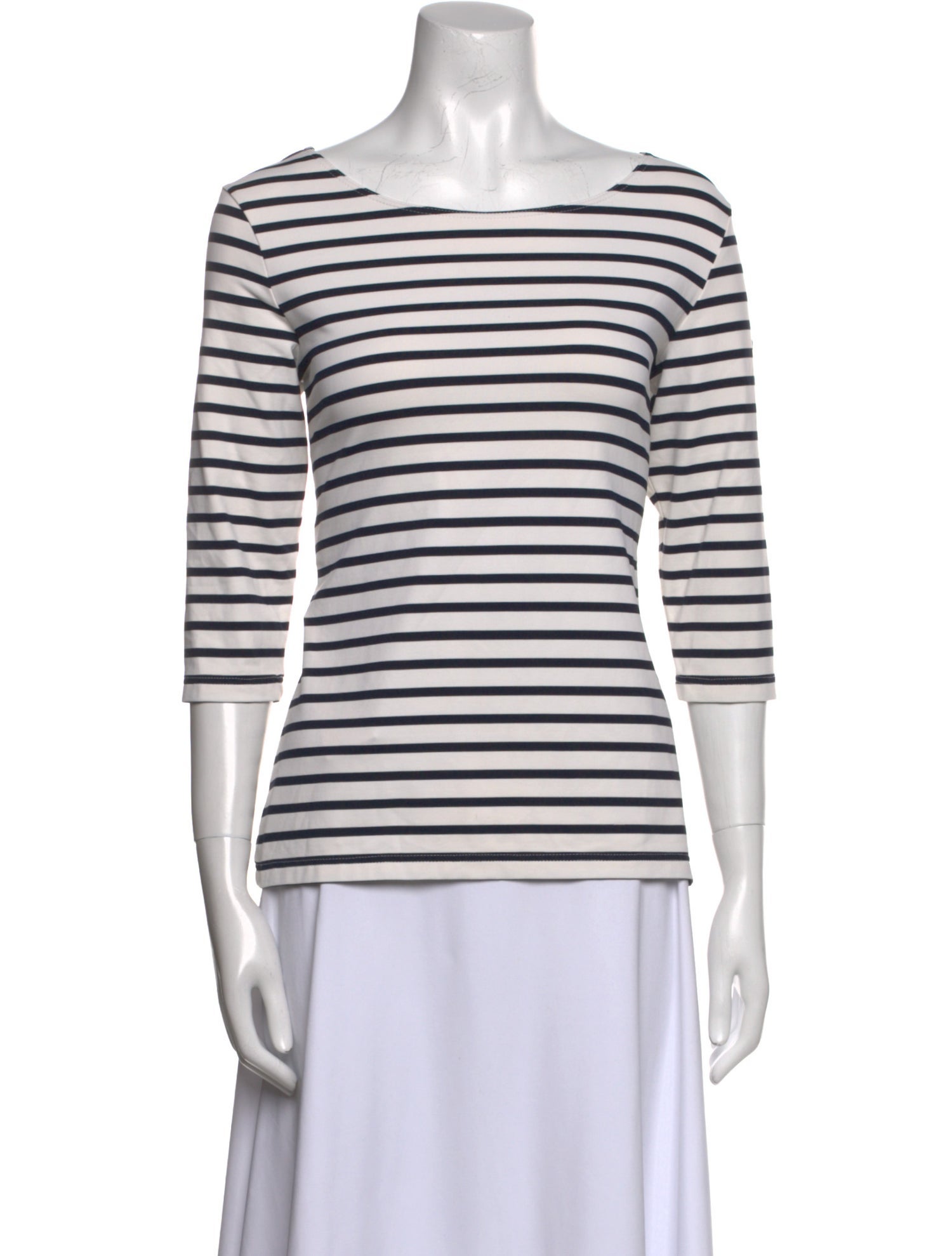 Saint James Nylon Striped T-Shirt
