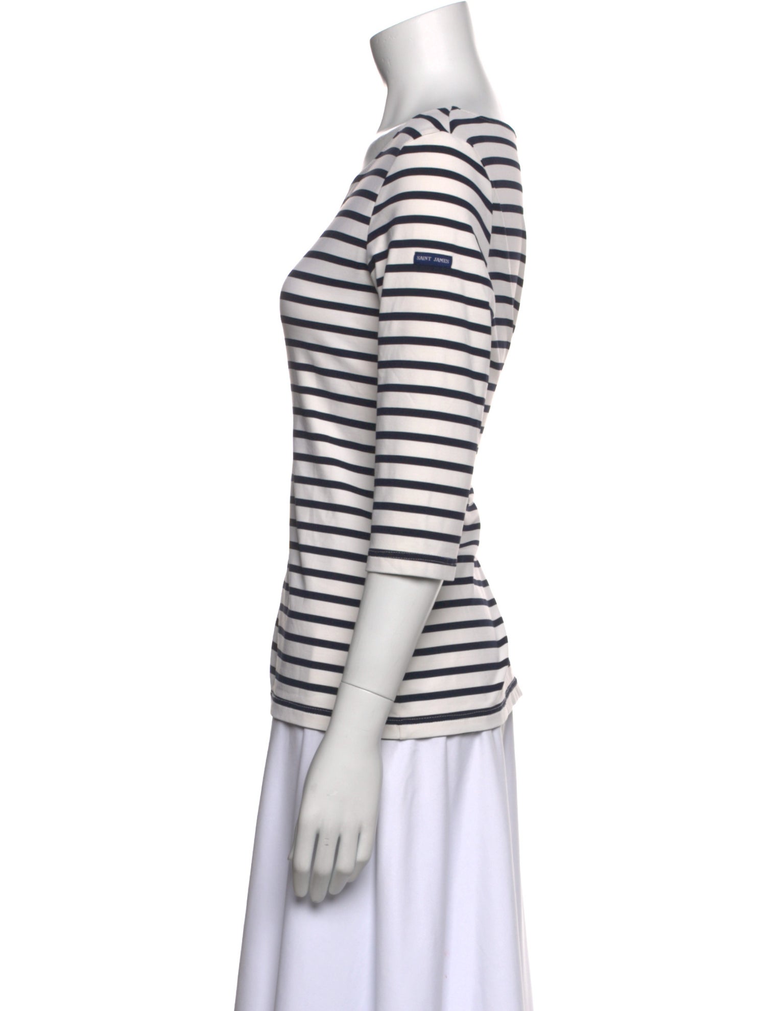 Saint James Nylon Striped T-Shirt