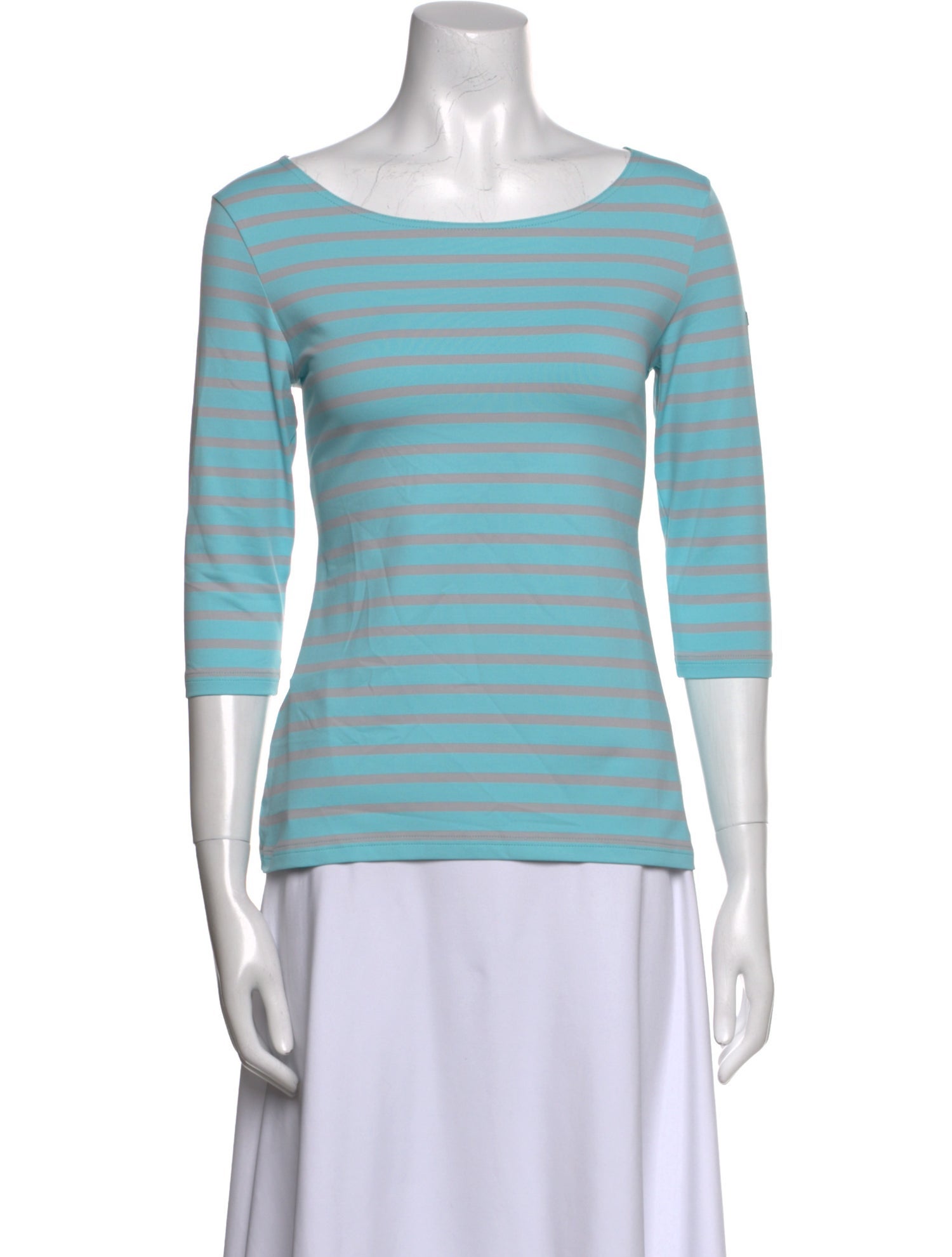 Saint James Nylon Striped T-Shirt w/ Tags