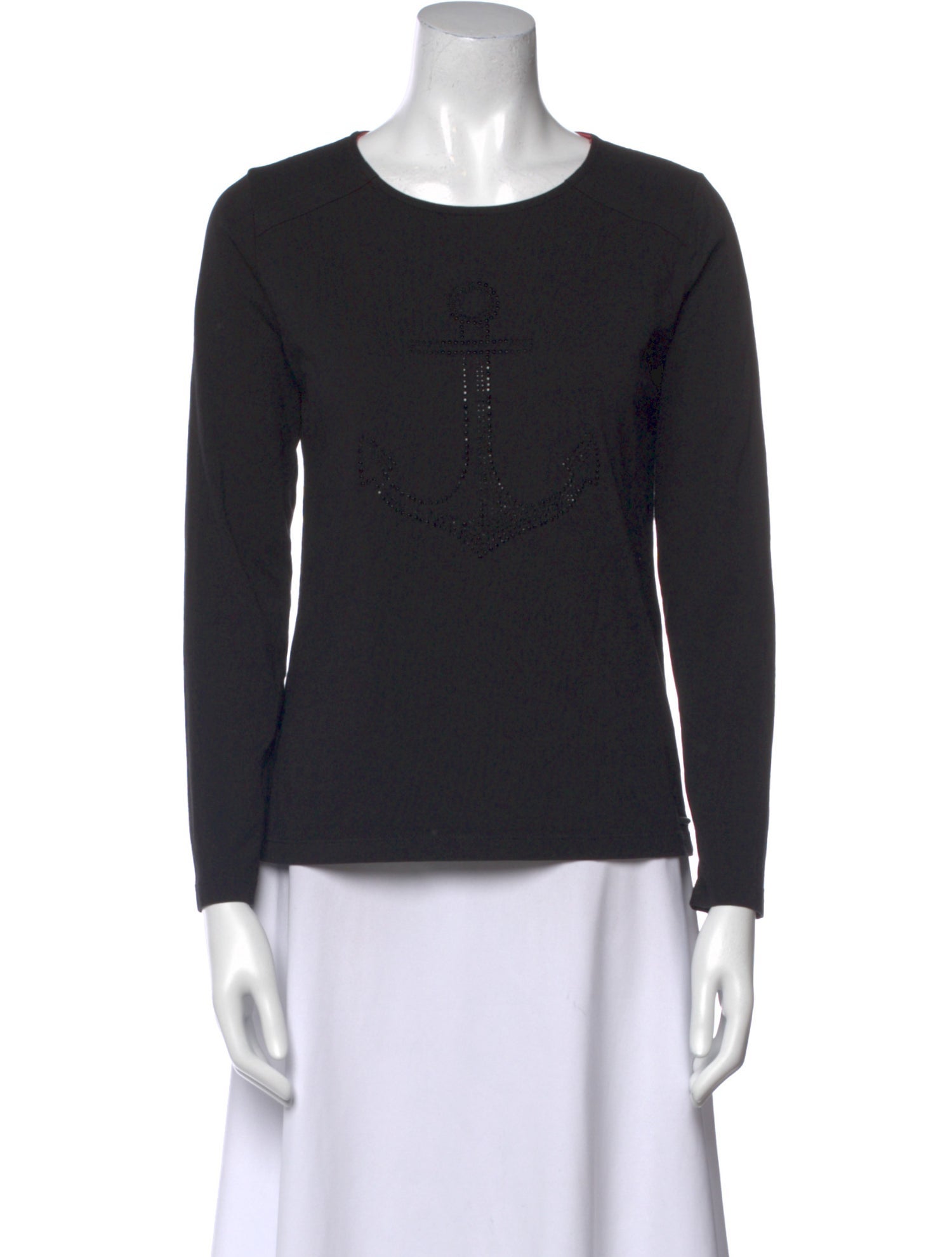 Saint James Scoop Neck Long Sleeve Sweatshirt