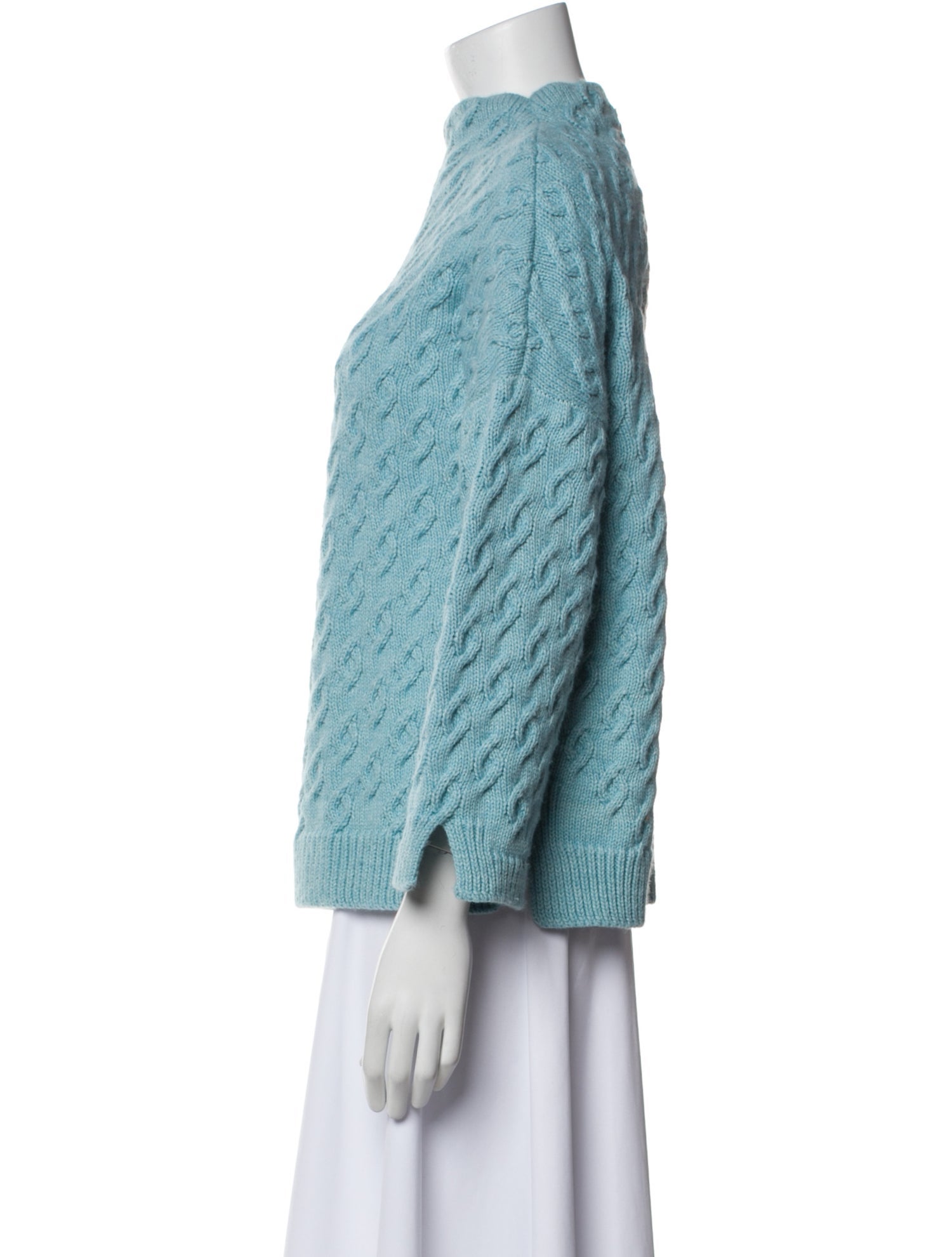 Saint James Mock Neck Sweater