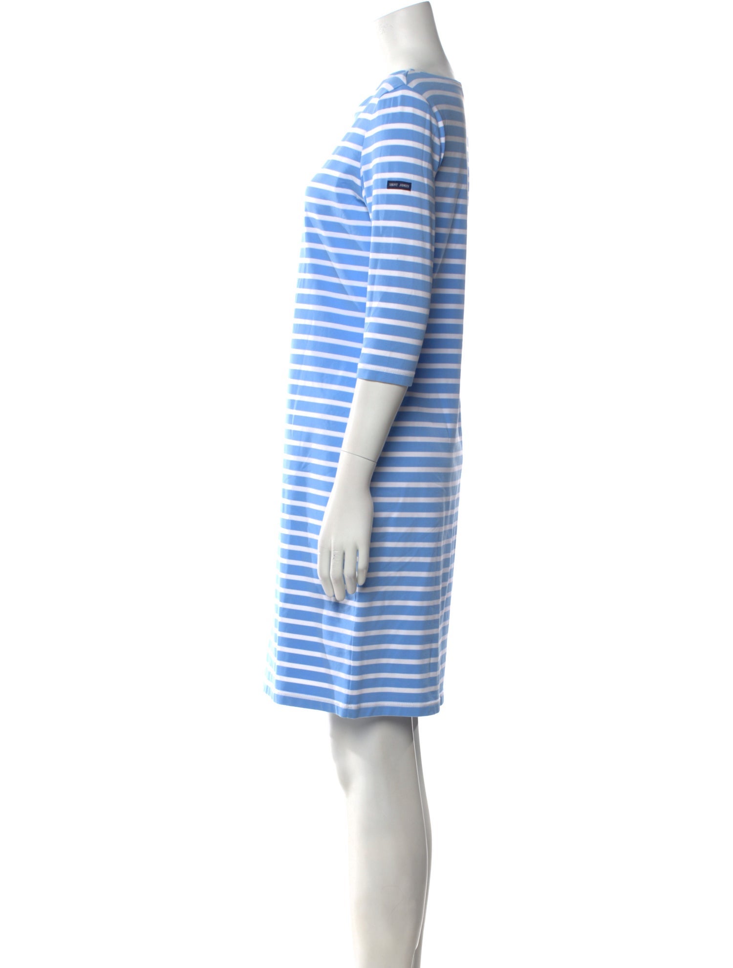 Saint James Striped Mini Dress