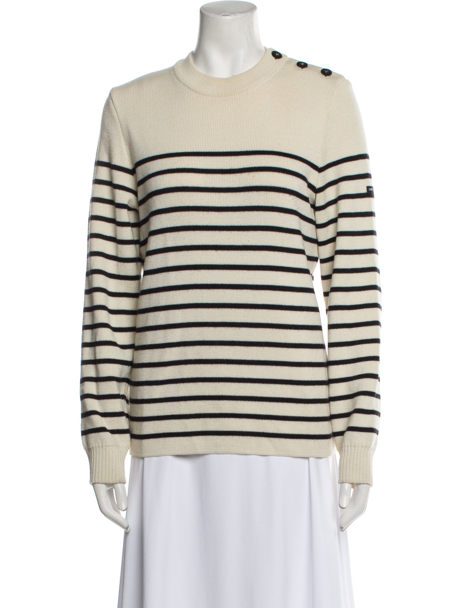 Saint James Wool Striped Sweater