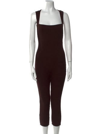 SANS FAFF Square Neckline Jumpsuit