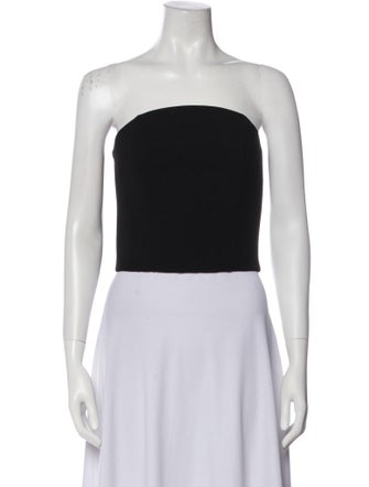 SANS FAFF Strapless Crop Top