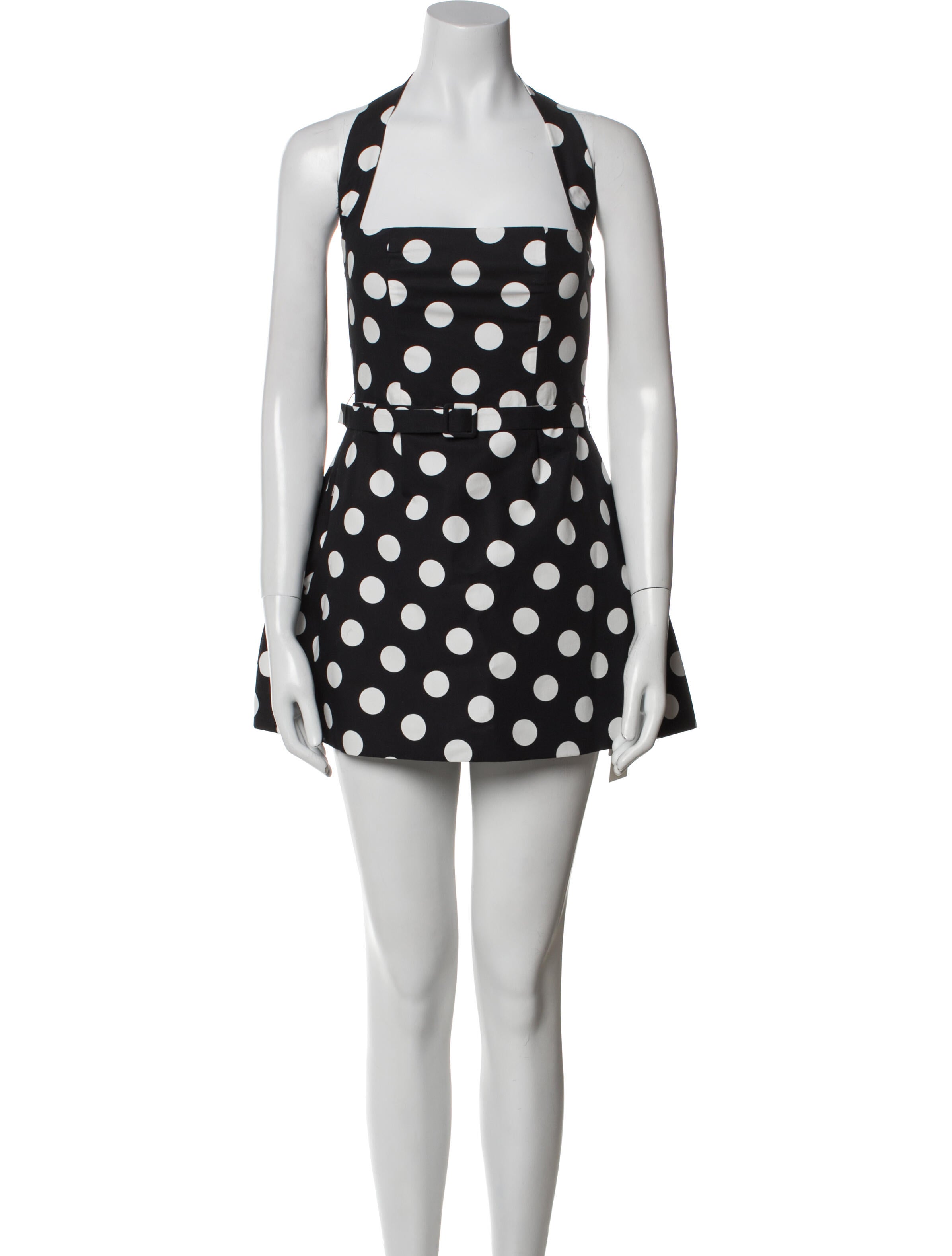 SANS FAFF Polka Dot Print Mini Dress