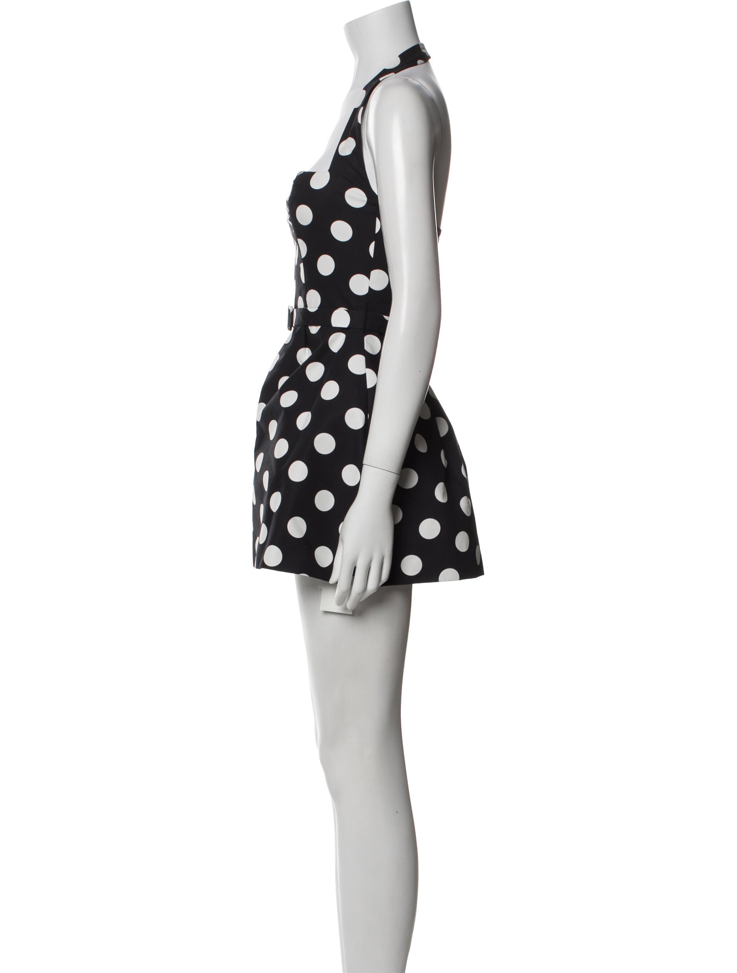 SANS FAFF Polka Dot Print Mini Dress