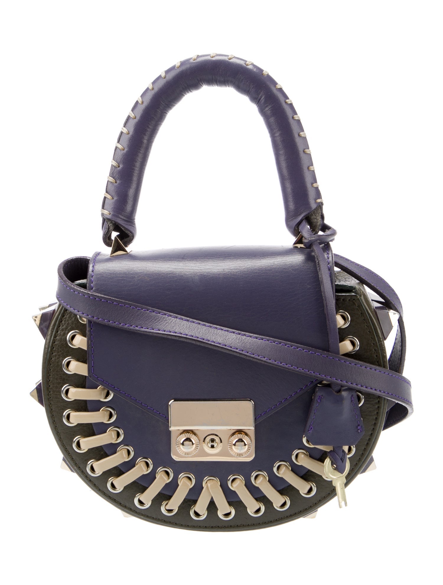 Salar Leather Shoulder Bag