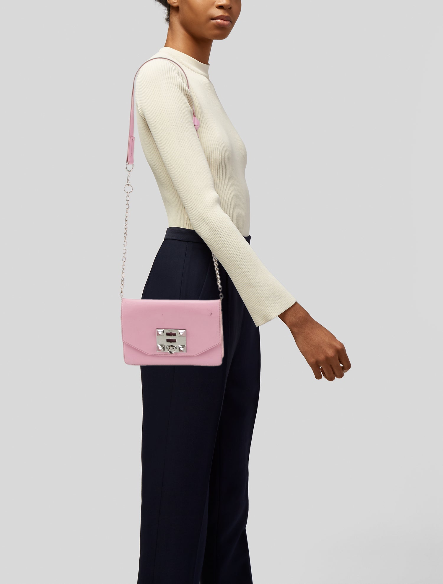 Salar Leather Shoulder Bag