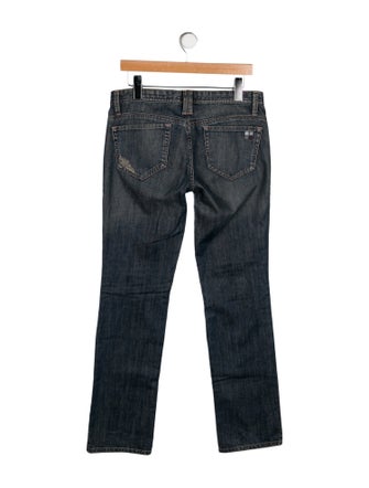 Salt Mid-Rise Straight Leg Jeans