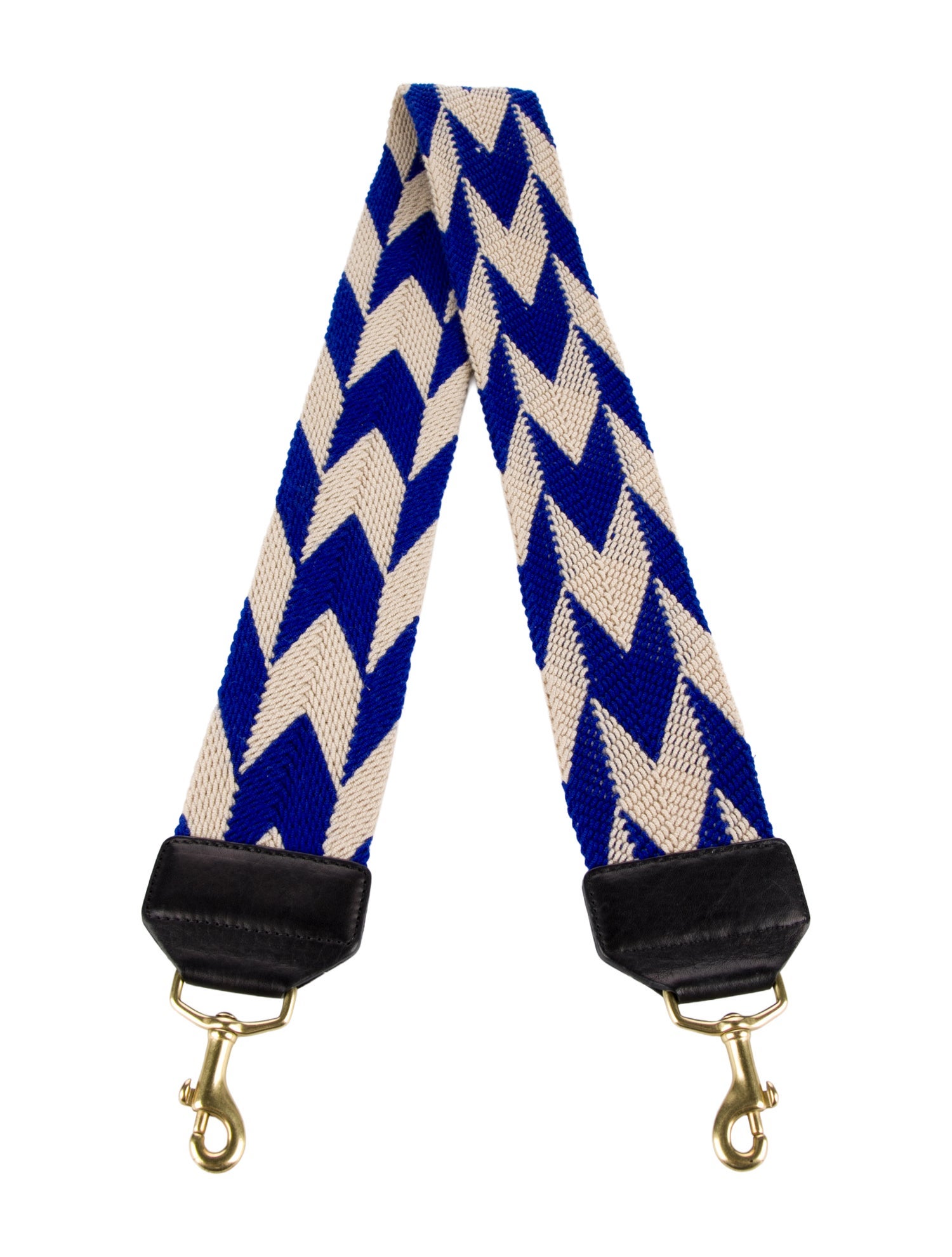 Salt Leather-Trimmed Bag Strap