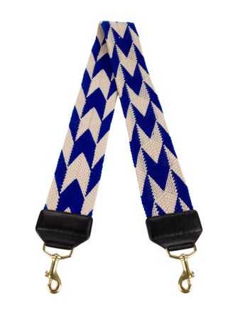 Salt Leather-Trimmed Bag Strap