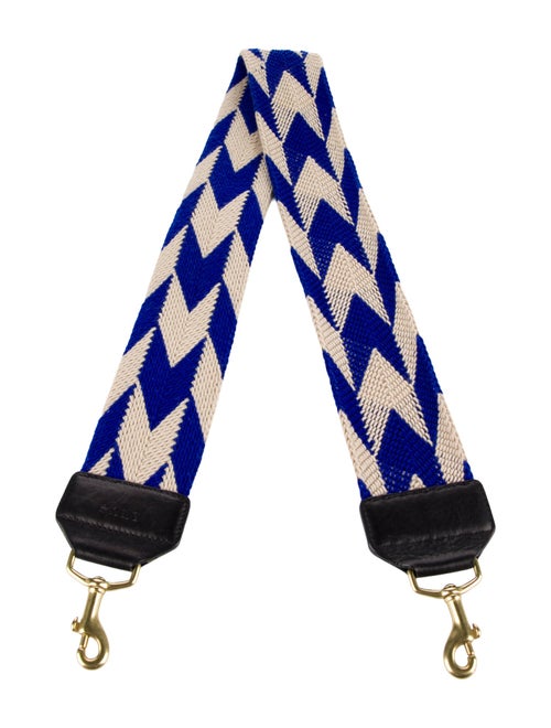 Salt Leather-Trimmed Bag Strap