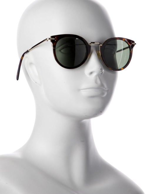 Celine Round Tinted Sunglasses
