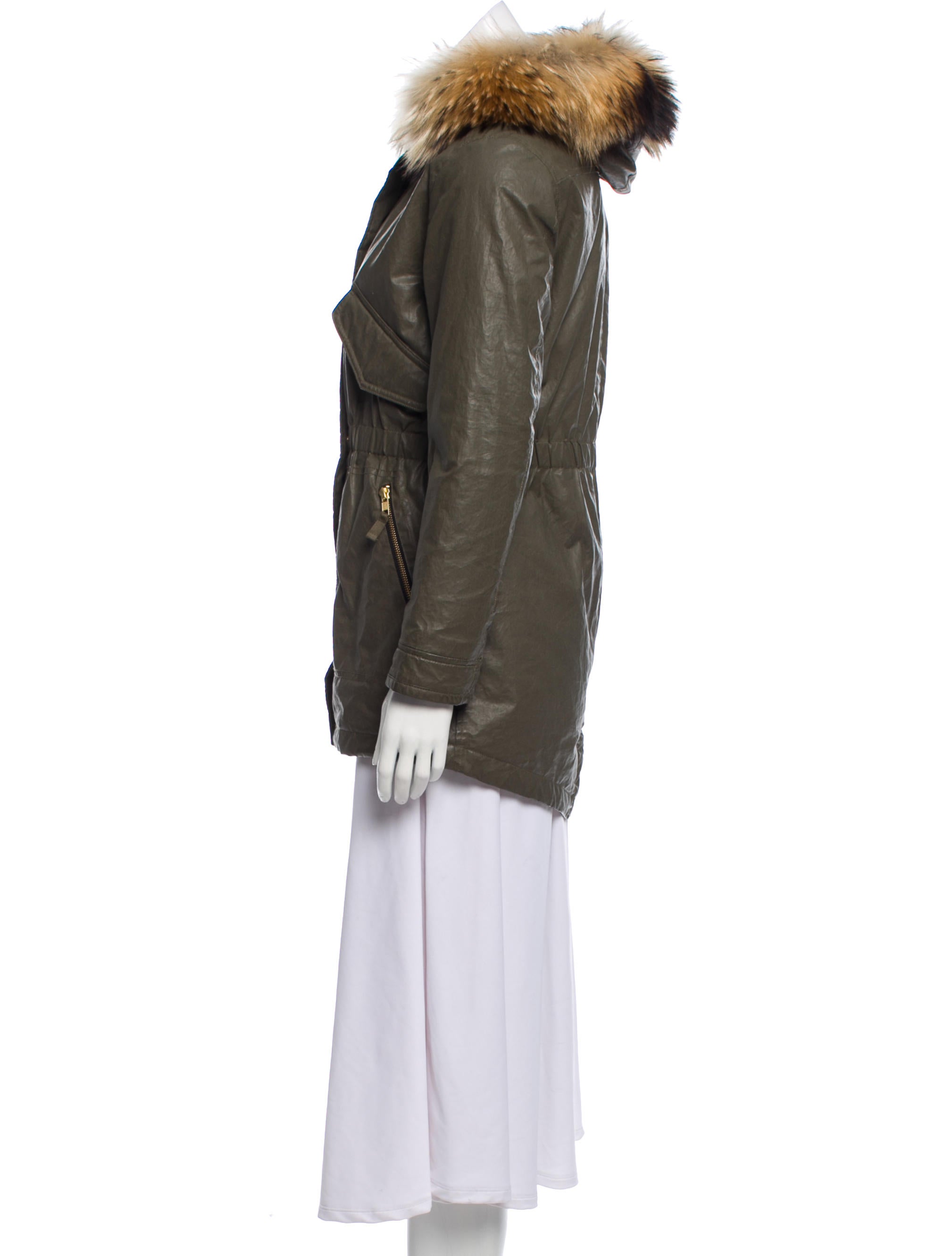 SAM. Girls' Devon Fur-Trimmed Parka 